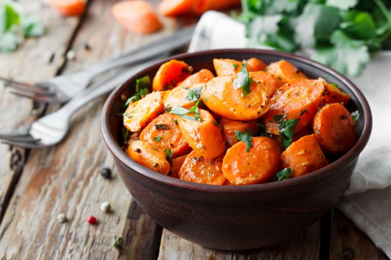 Recette carottes au miel et aux épices