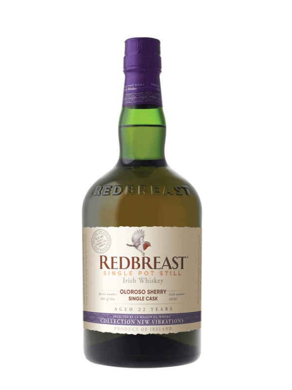 REDBREAST 22 ans single pot still irish whiskey 58,3%
