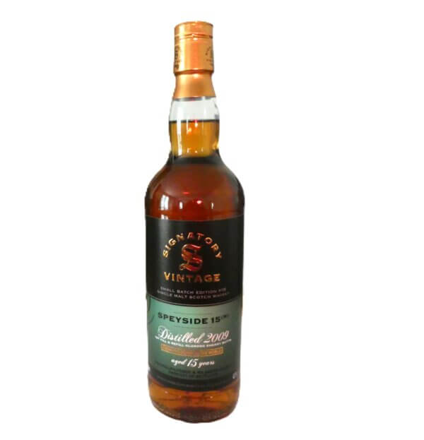 SECRET SPEYSIDE DISTILLERY 15 ans 2009 SV