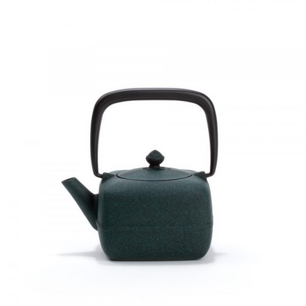 Théière fonte japonaise YOHO verte 0,4L