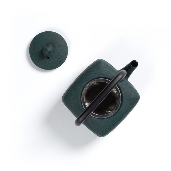 Théière fonte japonaise YOHO verte 0,4L – Image 2