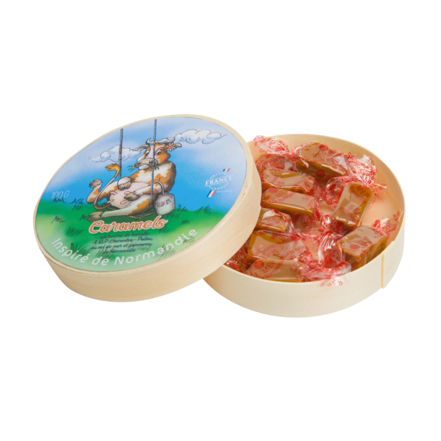 Caramels au sel et pommeau Normand – Image 2