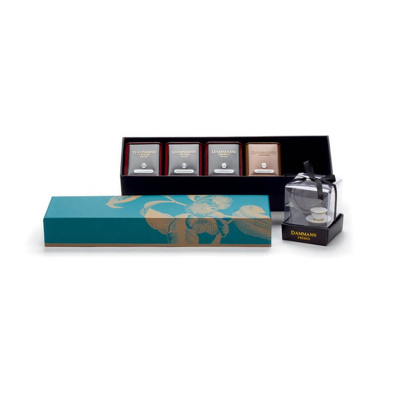 Coffret Allures, 4 thés et un infuseur
