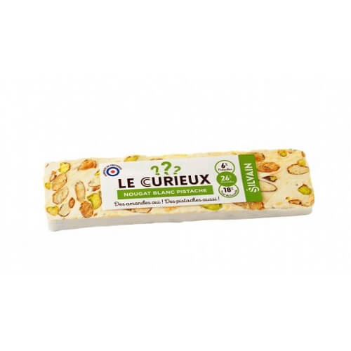 Nougat blanc aux pistaches