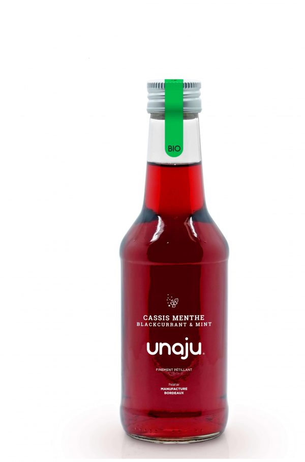 Jus pétillant BIO cassis menthe 25cl