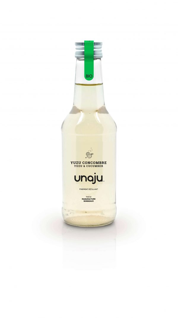 Jus pétillant BIO yuzu concombre 25cl