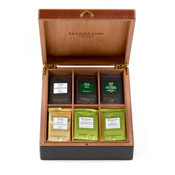 Coffret Bienvenue, 42 sachets de 4 thés et 2 infusions