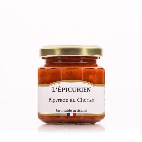 L'ÉPICURIEN, Piperade au chorizo, tartinable artisanal