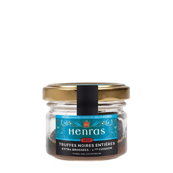 Truffes Noires Entières 1ère cuisson 33g