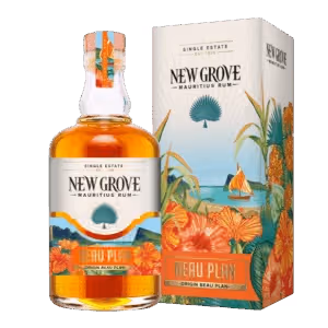 NEW GROVE Beau Plan Rhum Vieux 3 AnsBouteille de rhum New Grove Beau Plan Vieux 3 ans Île Maurice 40 %