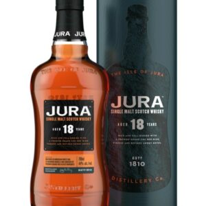 JURA 18 ans, single malt whisky 44%, EcosseJURA 18 ans, single malt whisky 44%, Ecosse