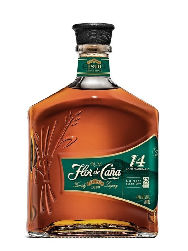 FLOR DE CANA, Rhum 14 ans 43%
