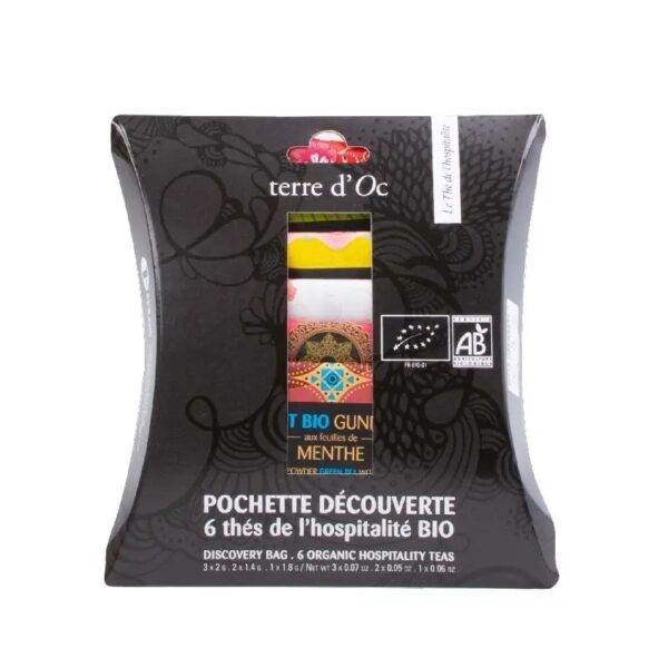 Pochette découverte 6 thés de l'hospitalité
