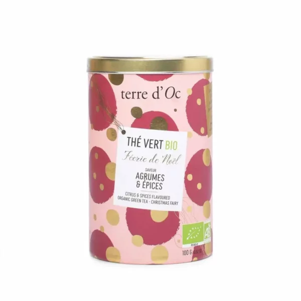 Thé vert Bio, Féerie de Noël