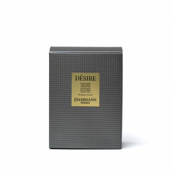 Coffret "Désire" 20 sachets de thés noirs aromatisés