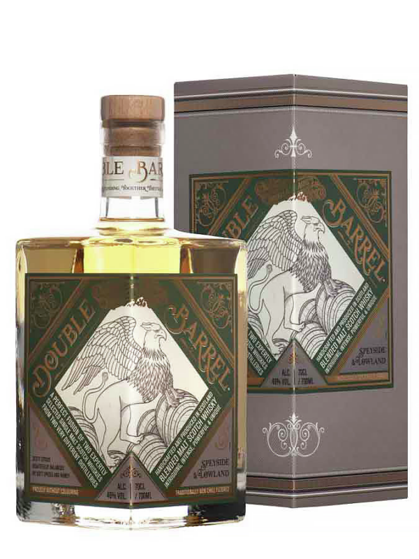 DOUBLE BARREL Lowland & Speyside D.Laing 46%
