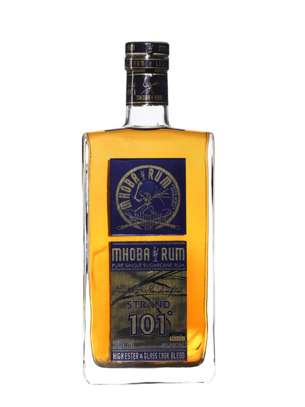 MHOBA Strand 101 50,5%, rhum pur jus de canne, Afrique du Sud