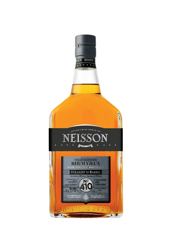 NEISSON 2019 Rhum Straight from the Barrel fût n°410 Mainmain 52,7%