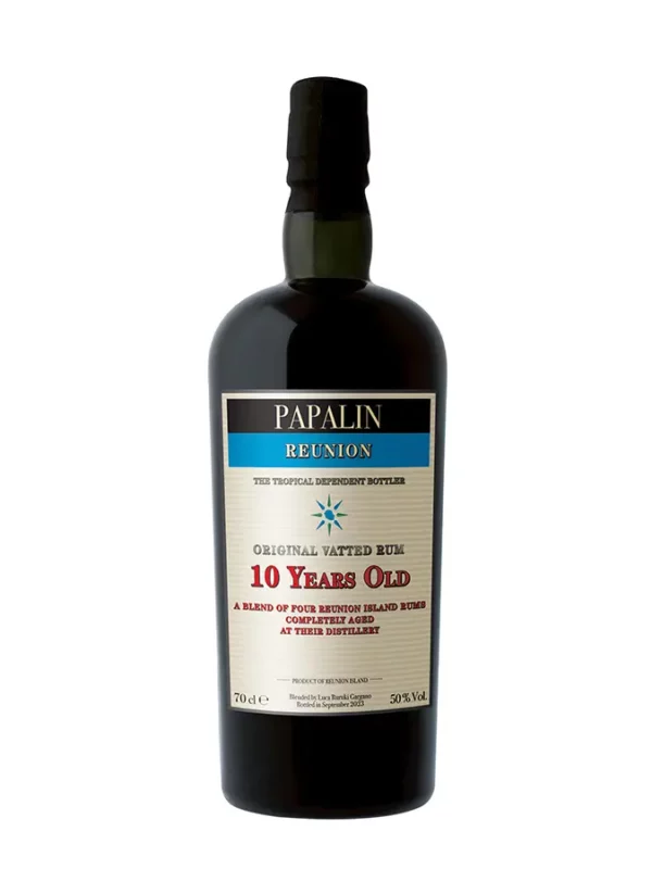 PAPALIN 10 ans Réunion rhum 50%
