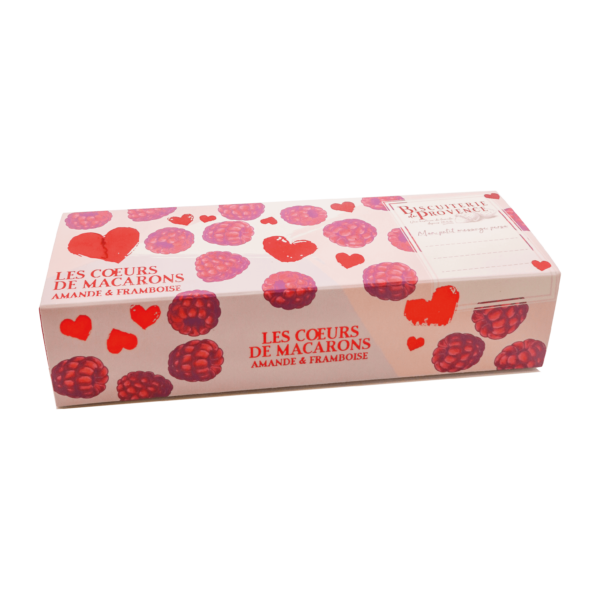 Cœurs de Macarons Amande et Framboise – Image 2