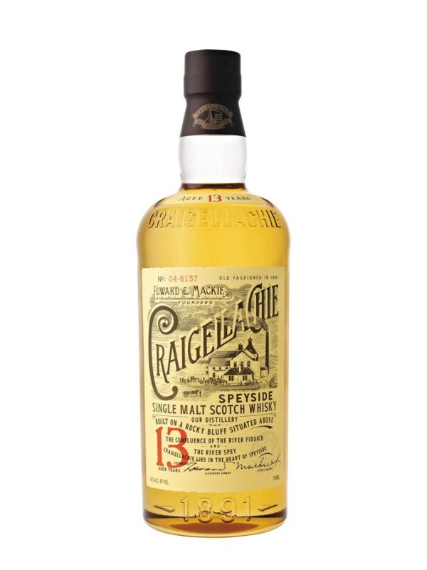 CRAIGELLACHIE 13 ans, single malt whisky 46%