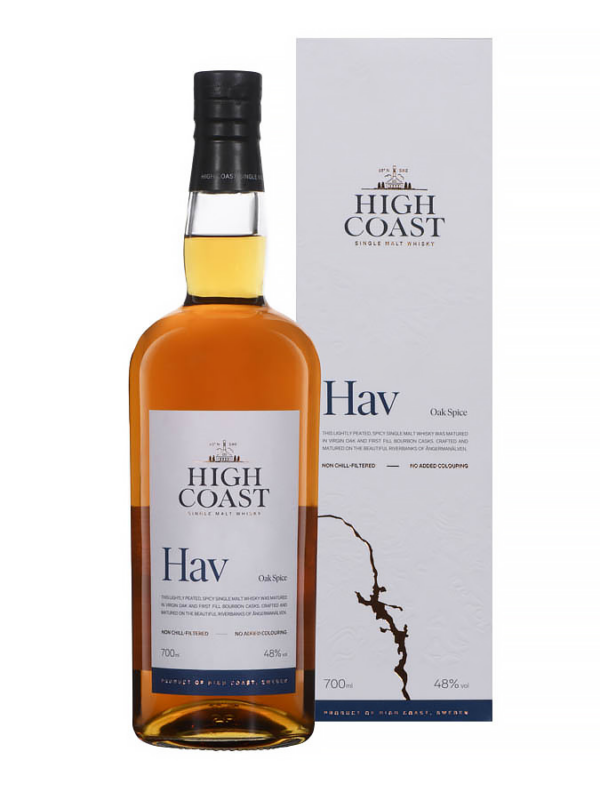 HIGH COAST Hav single malt whisky 48%