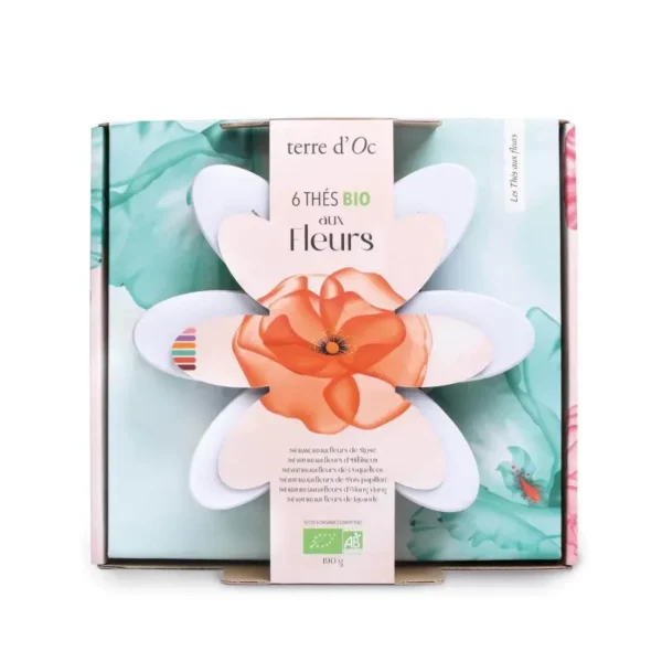 Coffret de 6 thés Bio aux fleurs – Image 2