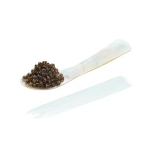 Cuillère en nacreCuiller en nacre pour caviar de Neuvic