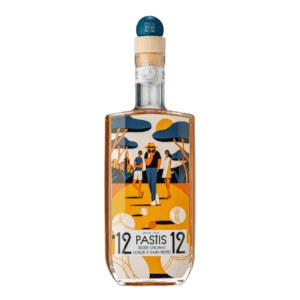 PASTIS 12/12 Édition Pétanque 45%pastis 12 édition pétanque bouteille 70cl avec cochonnet