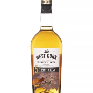 WEST CORK 5 ans Single Pot Still whisky 43%West Cork 5 ans, single pot still whisky Irlande