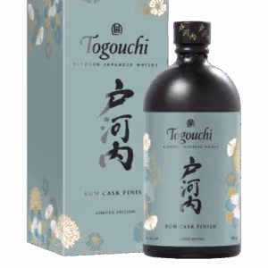 TOGOUCHI rum cask Finish 43°Coffret collector Togouchi Rum Cask Finish – édition limitée japonaise