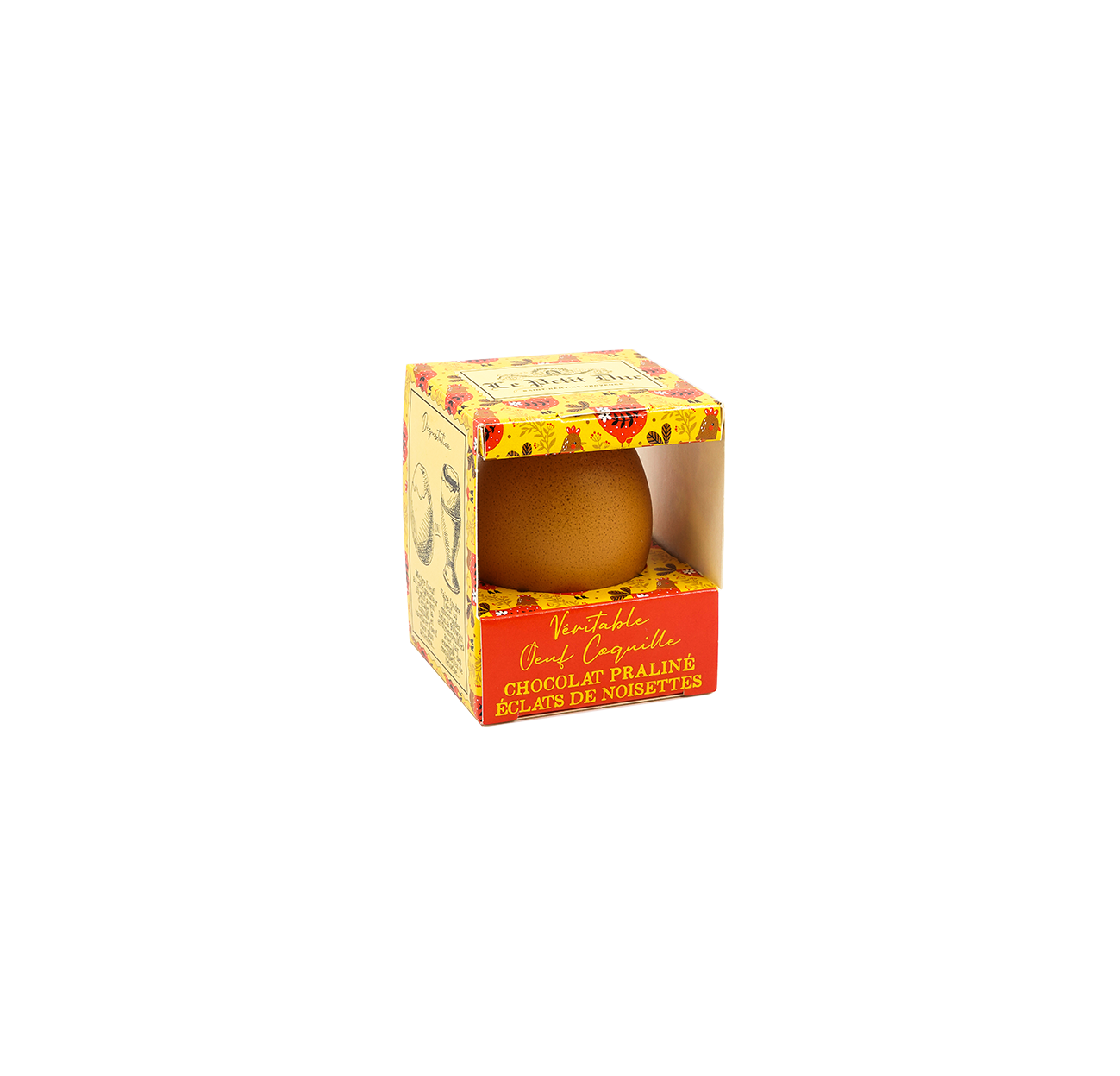 Œuf Coquille au chocolat au lait praliné – Image 3