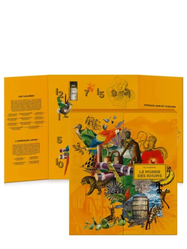 Calendrier de l'avent "le monde des rhums"