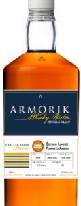 Armorik 4 ans PDA Armorik 4 ans whisky single cask bio, édition limitée Pomme d'Ambre