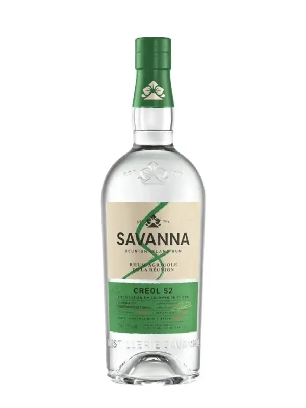 SAVANNA, Creol, rhum agricole 52%