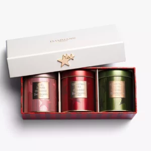 Coffret Parfums de Noël (3 thés)Coffret de thés noirs et verts Dammann