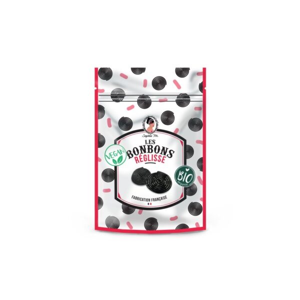 Sophie M Les bonbons Réglisse vegan, bio