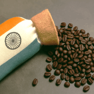 Café NERIE Inde, Karnataka Baba Budan Hillscafé vrac Inde en sac