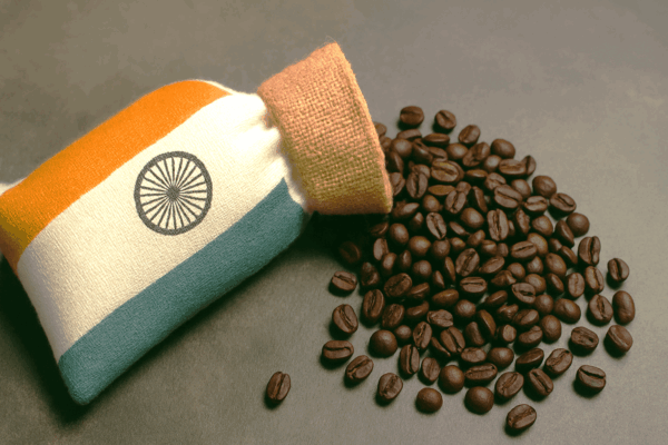 café vrac Inde en sac