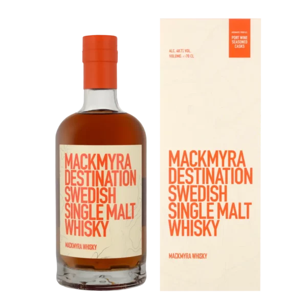 mackmyra destination single malt whisky suédois