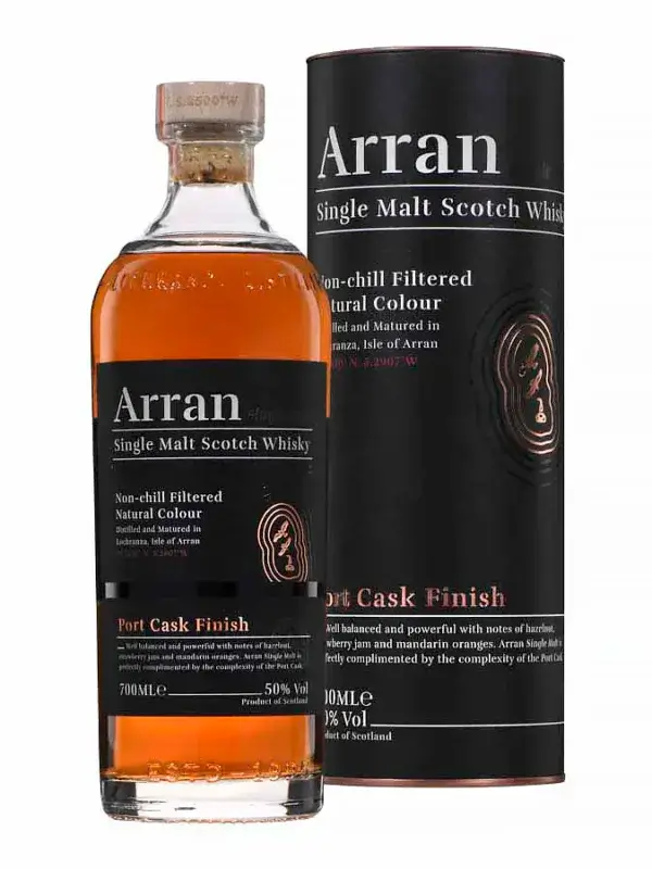 ARRAN Single malt whisky Port Cask Finish