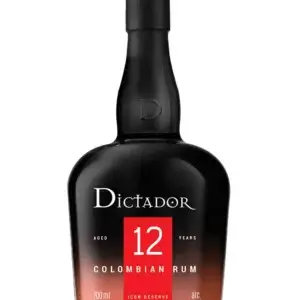 DICTADOR 12 ans, rhum 40%Dictador 12 ans rhum Colombie 40%