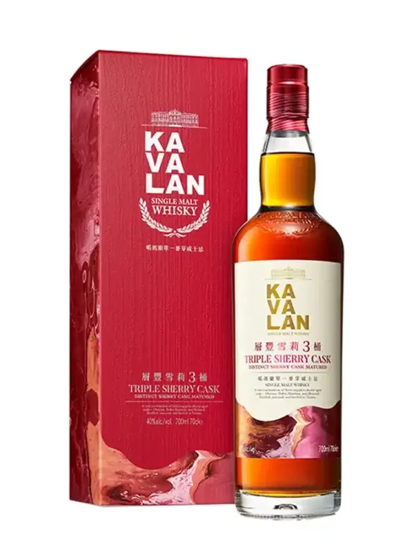 KAVALAN triple sherry cask whisky 40%