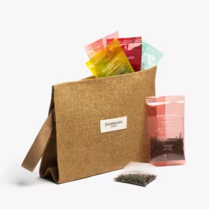 Pochette SUNRISE 16 thés et infusions glacésDAMMANN, Pochette Sunrise 16 sachets de thés glacés