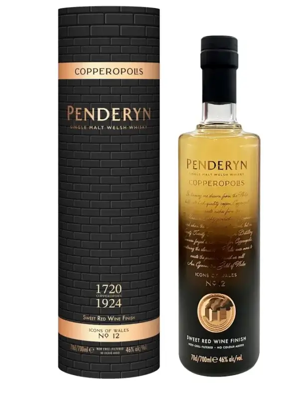PENDERYN Copperopolis icons of wales n°12 whisky 46%