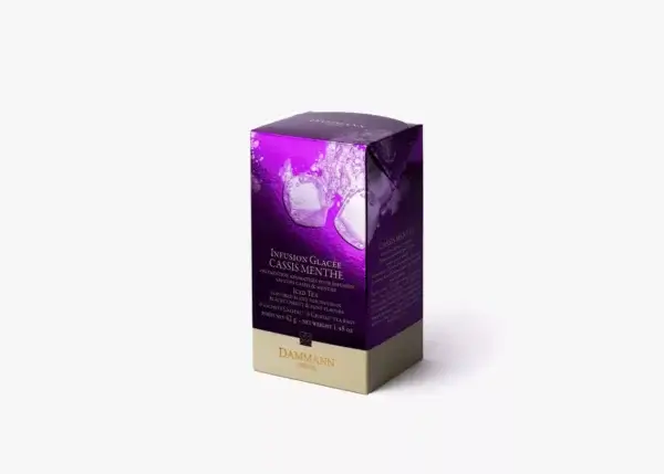 DAMMANN, tisane glacée carcadet cassis menthe 6 sachets 30g