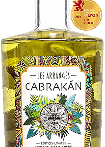 CABRAKAN Menthe, Citron vert, rhum arrangé 32%Les arrangés, CABRAKAN menthe citron vert, rhum arrangé 32%